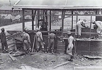 Madras Sappers construct building in Hiroo, Japan