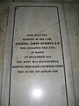 Marble slab of Skinner's tomb in St. James' Church or Skinner's Church, Kashmiri Gate, Delhi