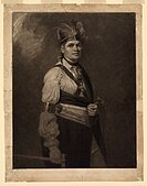 Thayendanegea or Joseph Brant, Captain of the Six Nations