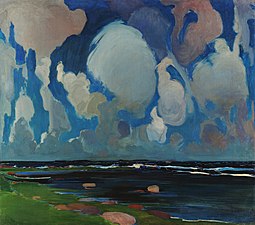 Clouds in Finland, Konrad Krzyżanowski, 1908