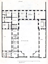 Plan of the main floor