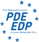 Logo der Europäischen Demokratischen Partei