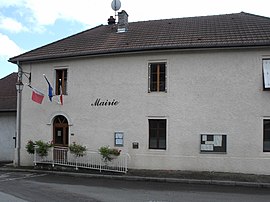 The town hall in Longevelle-sur-Doubs