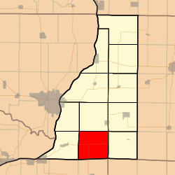 Location in Henderson County
