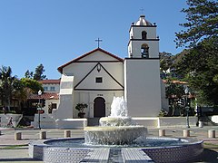 Mission San Buenaventura, located in Ventura.
