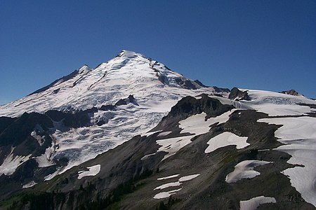 Mount Baker is the highest summit of the northern Cascade Range.
