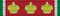 Knight Grand Cordon of the Colonial Order of the Star of Italy - ribbon for ordinary uniform