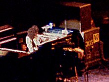Patrick Moraz with the Moody Blues in 1978
