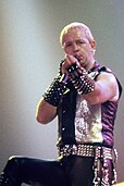 Rob Halford from Judas Priest in 1984