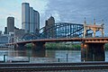 The Smithfield Street Bridge in Pittsburgh