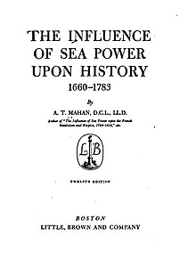 Picture of the front cover for The Influence of Sea Power upon History