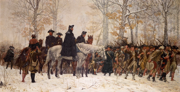The March to Valley Forge, William B. T. Trego (1883)