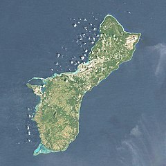 Dante River is located in Guam