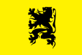 Fully blackbattle flag as used by some Flemish nationalists