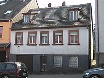 Elternhaus Erich Honeckers in Wiebelskirchen, Kuchenbergstraße