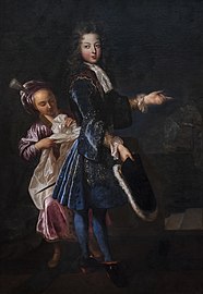 Porträt von Louis-Alexandre de Bourbon, comte de Toulouse, Jean-François de Troy
