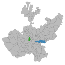 Location in Jalisco