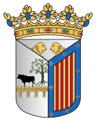Heraldic representation of the municipal coat of arms