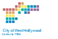 West Hollywood, California, city flag