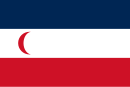 Flag of Madagascar under French protection (1885–1895)