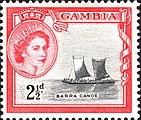 Depicting Barra canoe