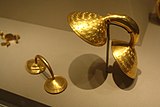 Gold Dress Fastener, Clones, County Monaghan, 800-700 BC