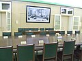 Meeting room of the Politburo and the Central Military Commission in the underground tunnel D67 (2008)