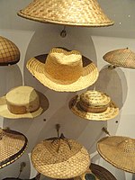 Filipino weaved hats