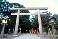 The Torii Gate at the entrance of Kashima Shrine