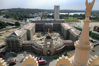 Construction site in 2012