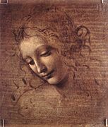 La Scapigliata by Leonardo da Vinci, c. 1508