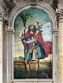 Altarpiece of St Christopher