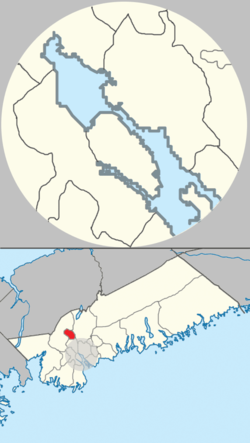 Map of Sackville planning area in Halifax, Nova Scotia