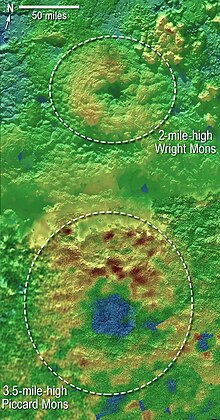 Topography map