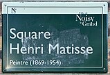 Square Henri Matisse, Noisy-le-Grand
