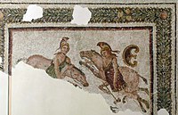 Detail of an early 3rd-century mosaic from modern Tunisia