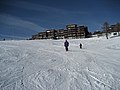 View of resort complex from the ski pistes