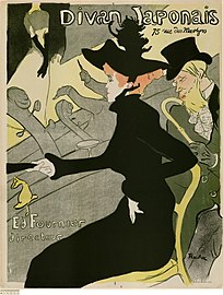 Divan Japonais, Henri de Toulouse-Lautrec, 1893