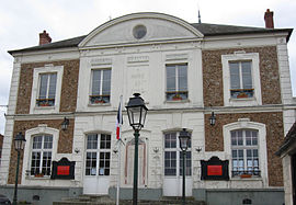 The town hall in Vendrest