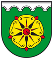 „Poppenburger Rose“ im Wappen von Wennigsen (Deister)