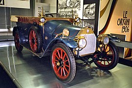 First car made by Anonima Lombarda Fabbrica Automobili (A.L.F.A), later Alfa Romeo