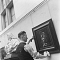 The Love Letter (Vermeer) (Rijksmuseum July 1945)