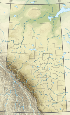St. Mary River (Alberta–Montana) is located in Alberta