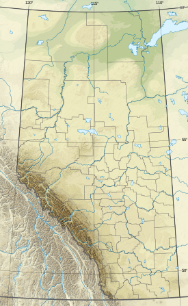 Vermilion Range is located in Alberta