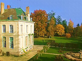 The chateau in Joué-du-Plain