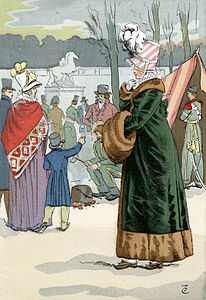A Parisienne visits the cossack camp on the Champs-Èlysées (1814)