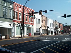 Cedartown Commercial Historic District in 2007