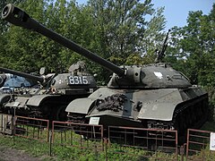 IS-3 heavy tank at the Museum Polskiej Techniki Wojskowej in Warsaw.