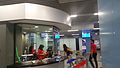 The information counter at Mutiara Damansara MRT.