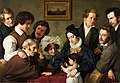 Der Schadow-Kreis (Die Familie Bendemann und ihre Freunde), 1830/1831